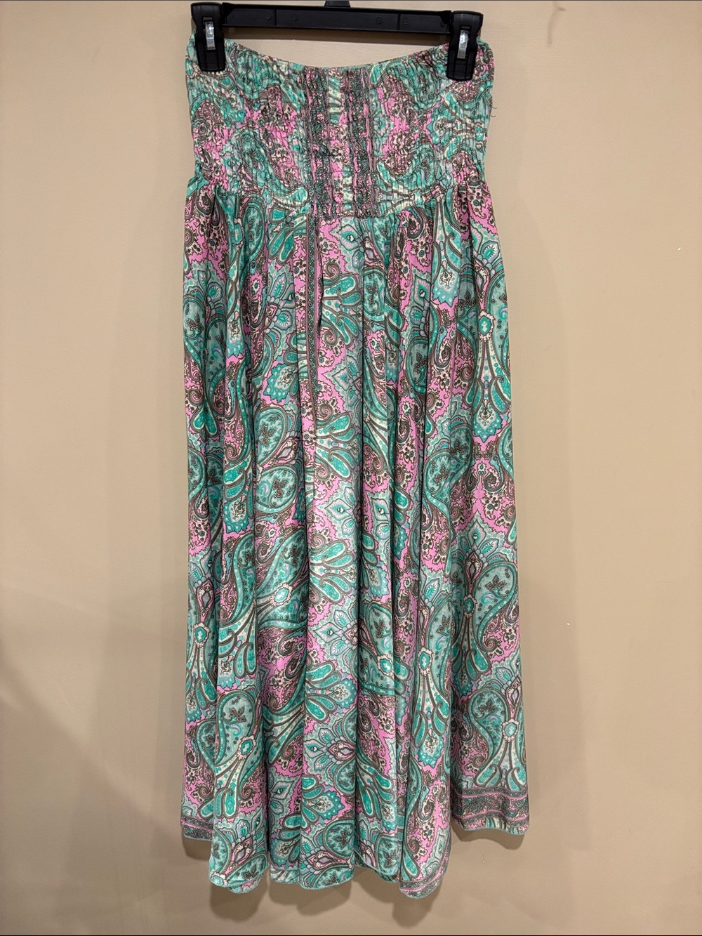 Free size silk wide leg boho pants